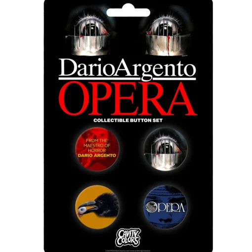 DARIO ARGENTO'S OPERA - BUTTON SET