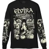 ELVIRA: VAMP OF CAMP - LONG SLEEVE SHIRT