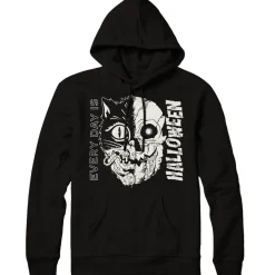 EVERY DAY IS HALLOWEEN: IN STITCHES - PULLOVER HOODIE (GLOW IN THE DARK)