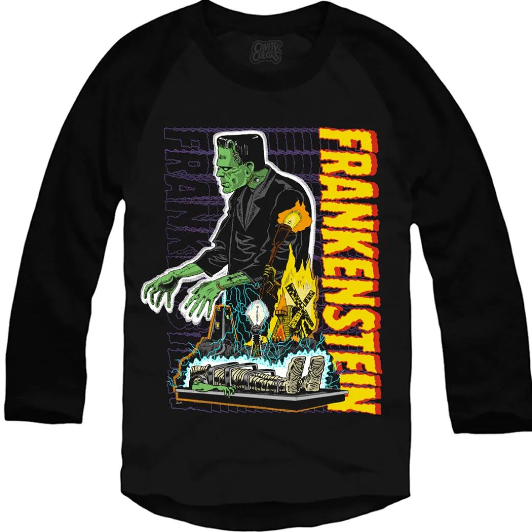 FRANKENSTEIN: RETRO MONSTER - BASEBALL SHIRT