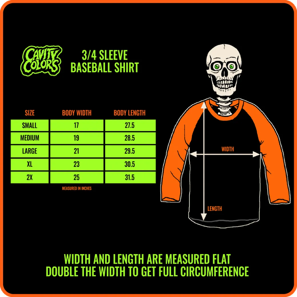 FRANKENSTEIN: RETRO MONSTER - BASEBALL SHIRT