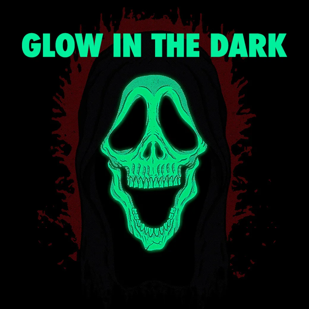 GHOST FACE: SKELE-FACE - T-SHIRT (GLOW IN THE DARK)
