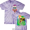 GOOSEBUMPS: CURLY THE SKELETON - TIE-DYE T-SHIRT