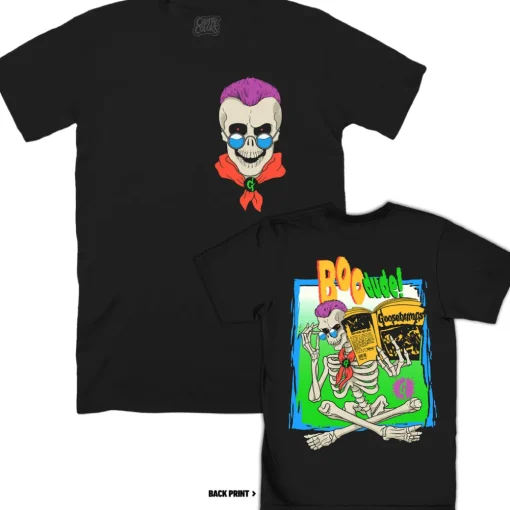GOOSEBUMPS: CURLY THE SKELETON - T-SHIRT