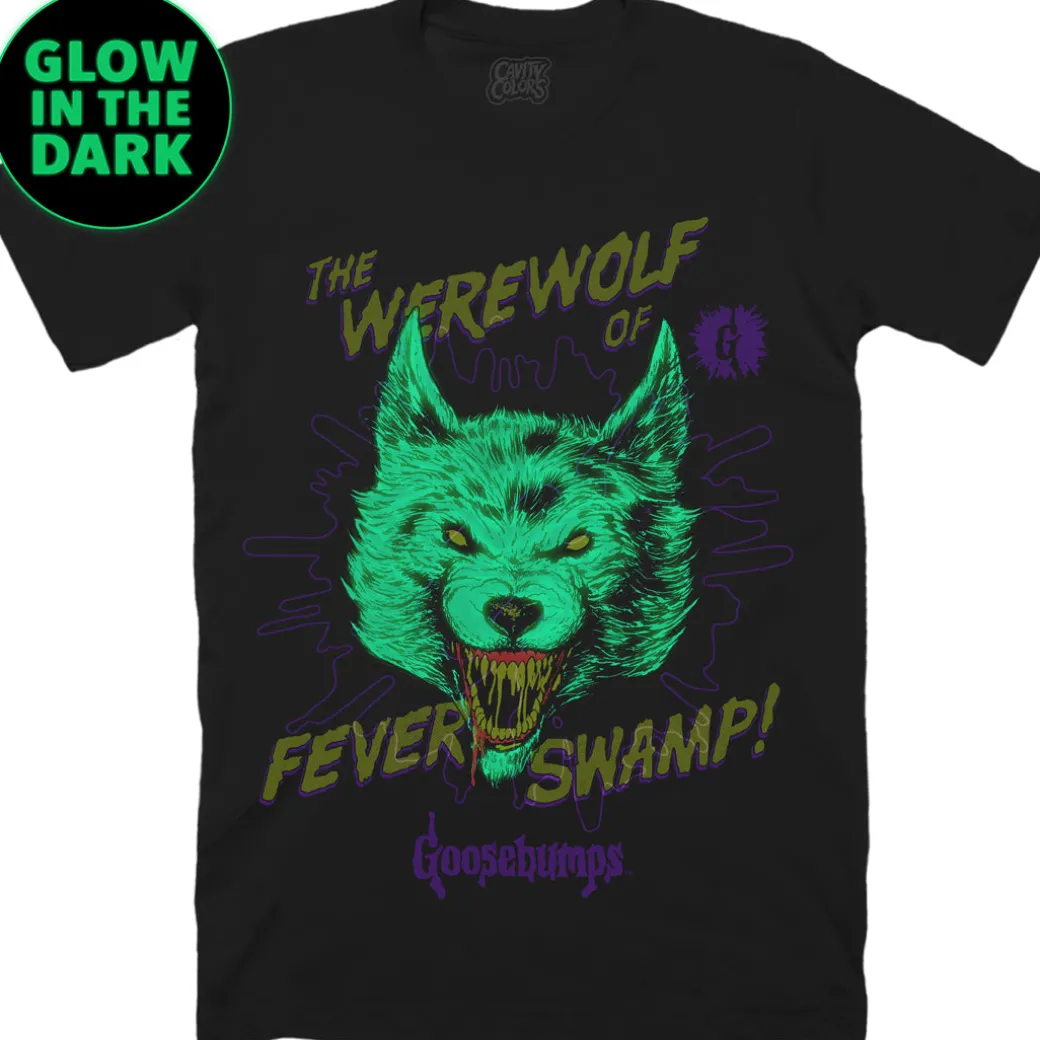 GOOSEBUMPS: '90S FEVER SWAMP - T-SHIRT (GLOW IN THE DARK)