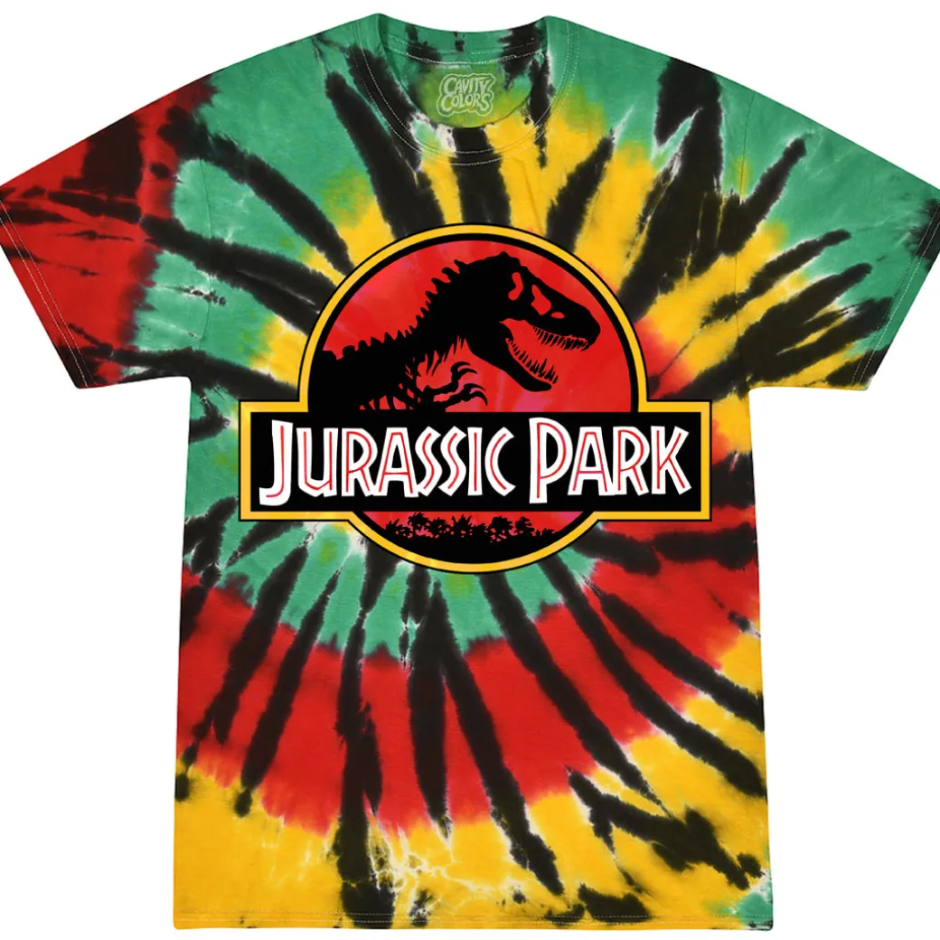 JURASSIC PARK: RETRO ICON - TIE-DYE T-SHIRT