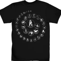 KAIJU ICONS - T-SHIRT (BLACK VARIANT)