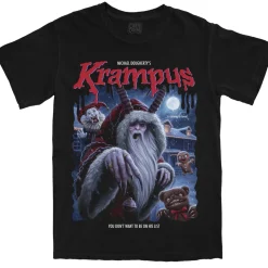 KRAMPUS: '90S HORROR PAPERBACK - T-SHIRT (COMFORT COLORS)