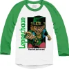 LEPRECHAUN: YOUR LUCK JUST RAN OUT  - BASEBALL SHIRT