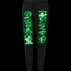 RE-ANIMATOR: DEATH DEFEATED - JOGGER SWEATPANTS (GLOW IN THE DARK)