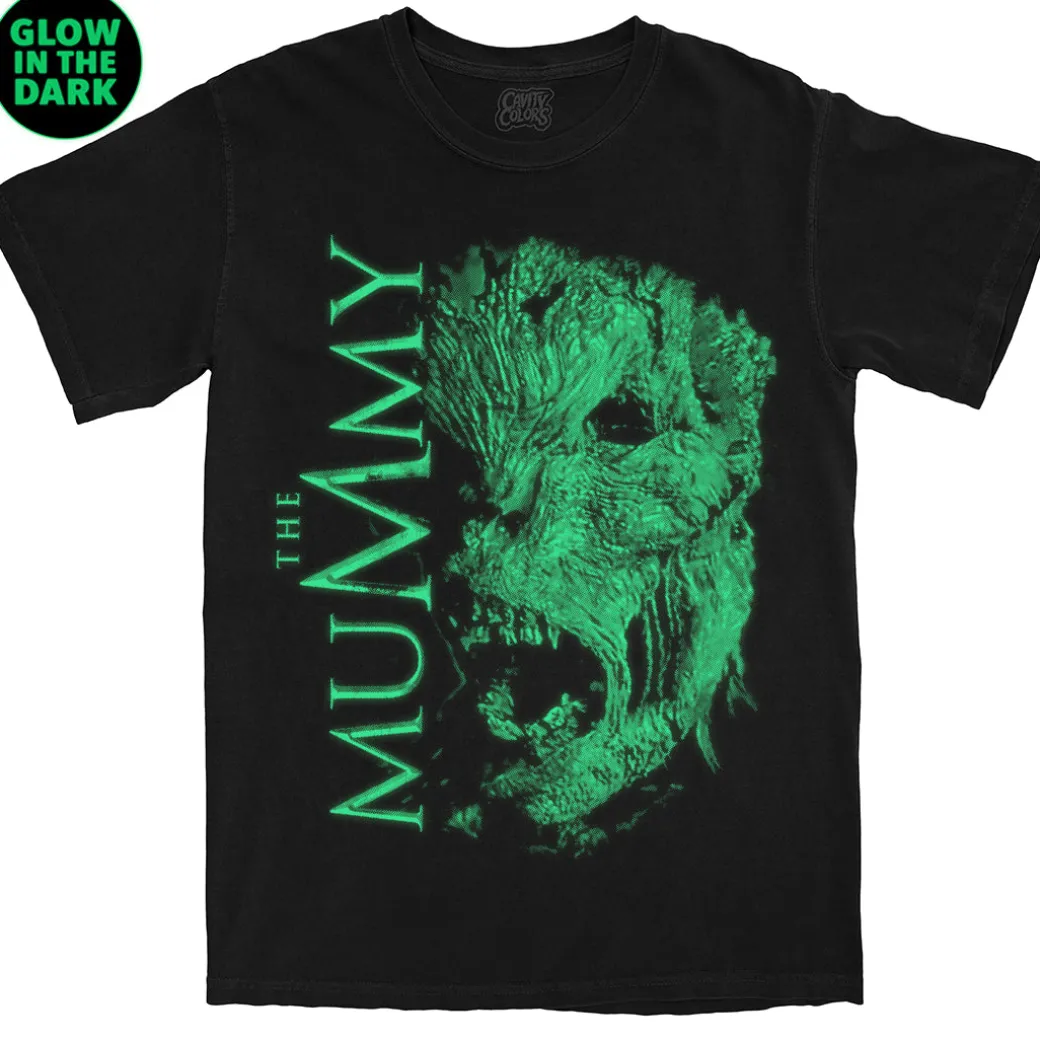 THE MUMMY (1999) IMHOTEP - T-SHIRT - GLOW IN THE DARK (COMFORT COLORS)