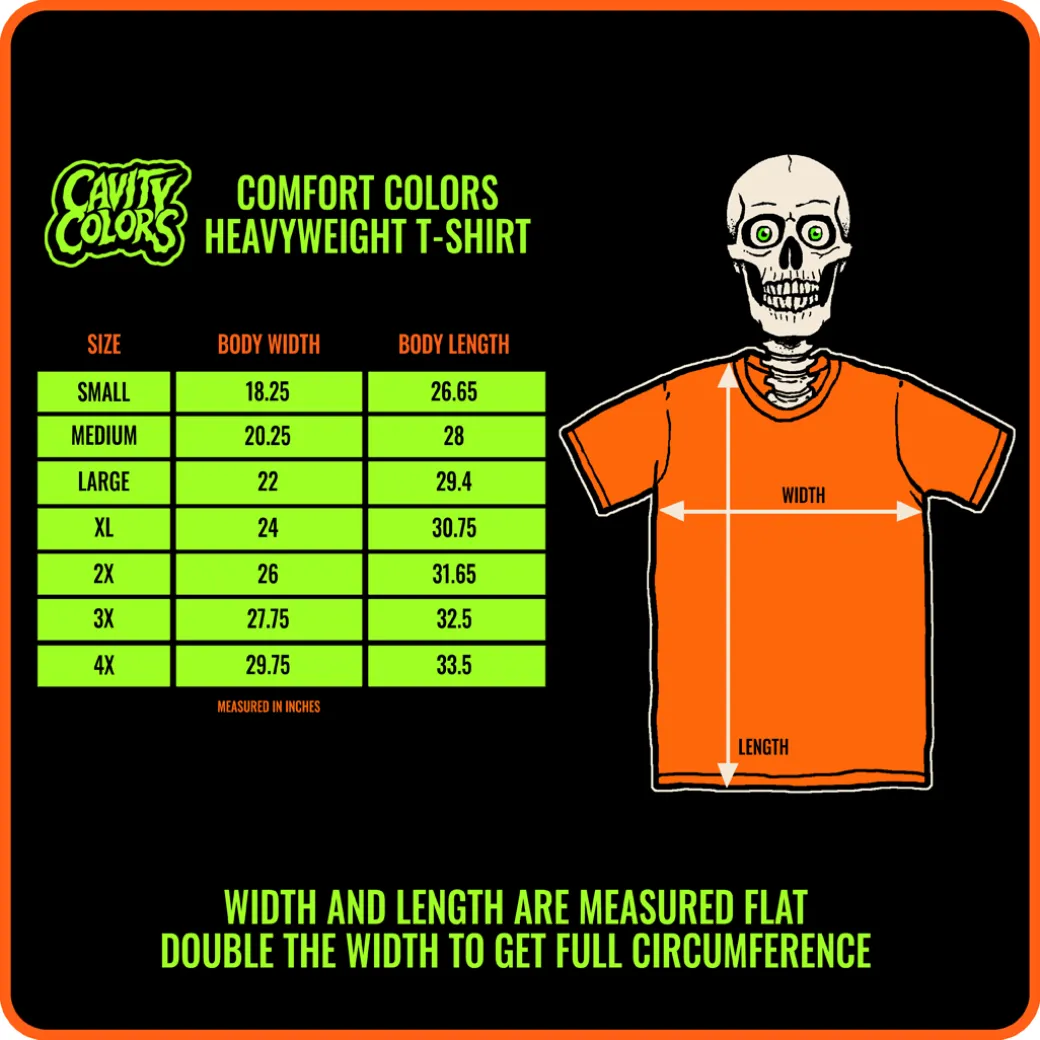 THE MUMMY (1999) IMHOTEP - T-SHIRT - GLOW IN THE DARK (COMFORT COLORS)