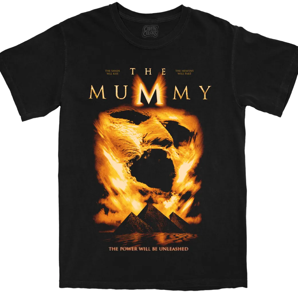 THE MUMMY (1999) RETRO POSTER - T-SHIRT (COMFORT COLORS)
