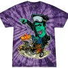 THE MUNSTERS: HAUNT ROD HERMAN (PURPLE SPIDER TIE DYE)