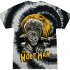 THE WOLF MAN: SAVAGE BEAST - T-SHIRT (SILVER SCREEN TIE DYE)